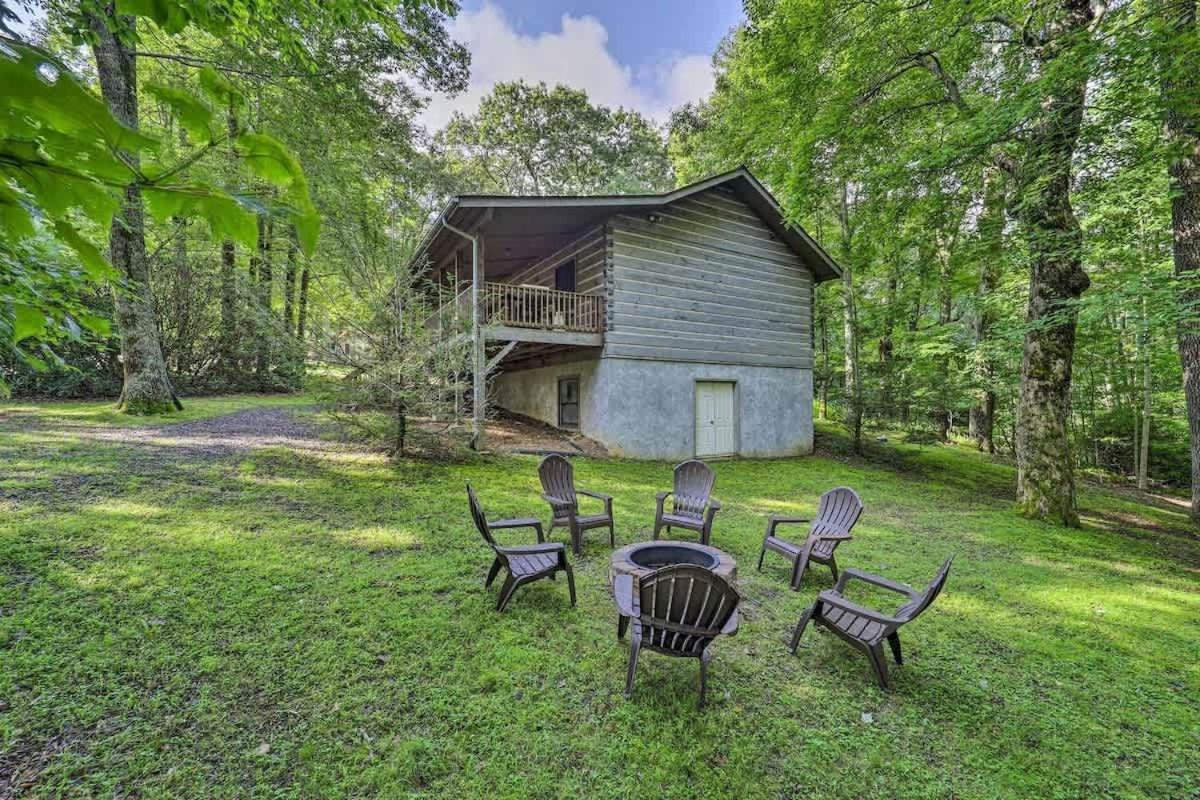 Cozy 'Grey Fox' Cabin Between Boone & Blowing Rock Ngoại thất bức ảnh